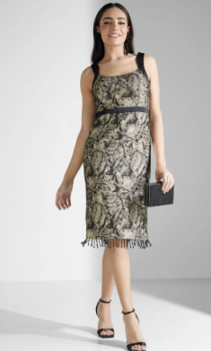 Fringed Cocktail Dress