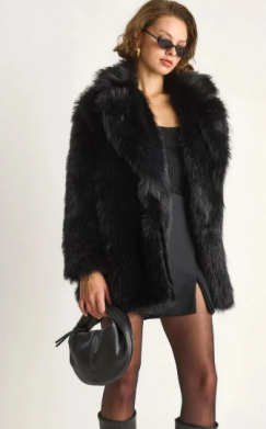 LUCCI Faux Fur Coat