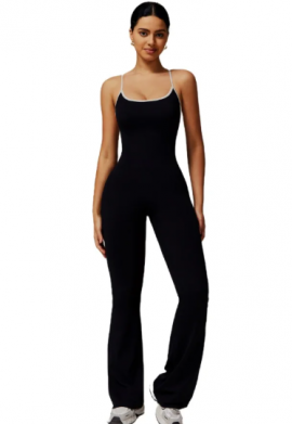 Womens Camis Top Flared Shapewear Bodysuit Tummy Control